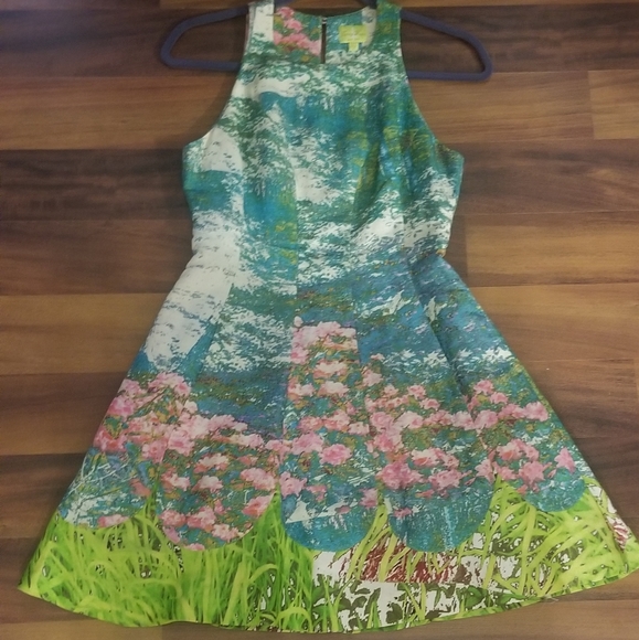 Tracy Reese Monet Garden style Impressionist dress - Picture 5 of 11